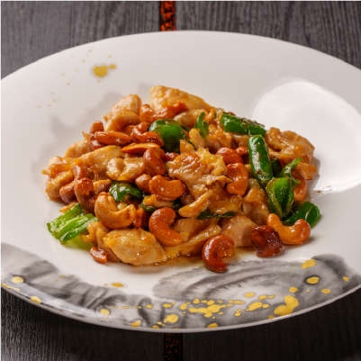 鶏肉とカシューナッツの炒め