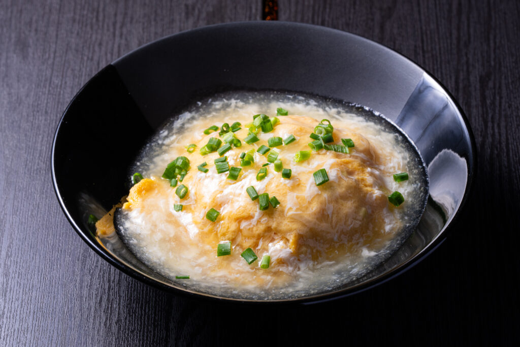 海老玉天津飯